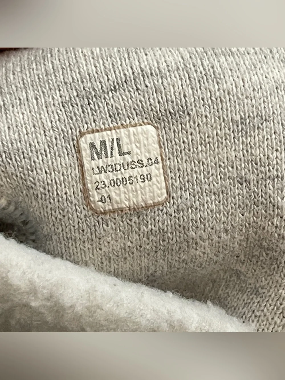 Lululemon Scuba Oversized 1/2 Zip Hoodie Heathered Core Ultra Light Grey M/L